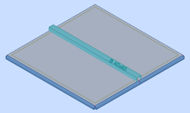 No stiffness modification, no offsets - 3D